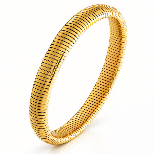 PVD Gold-Plated Stainless Steel Bracelet - Intensity