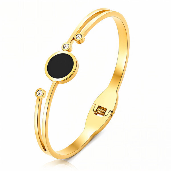 PVD Gold-Plated Stainless Steel Bracelet - Intensity