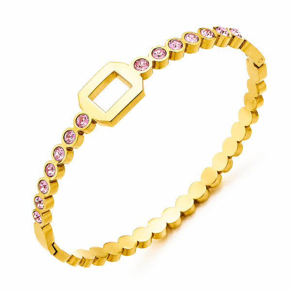 PVD Gold-Plated Stainless Steel Bracelet - Intensity