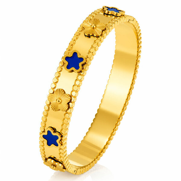 PVD Gold-Plated Stainless Steel Bracelet - Intensity