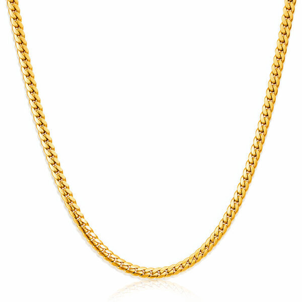 PVD Gold-Plated Stainless Steel Necklace - Intensity