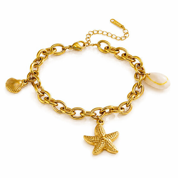 "Seashells and Starfish " Bracelet - Intensity