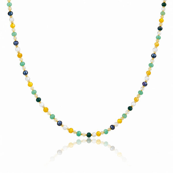 PVD Gold-Plated Stainless Steel Necklace - Intensity