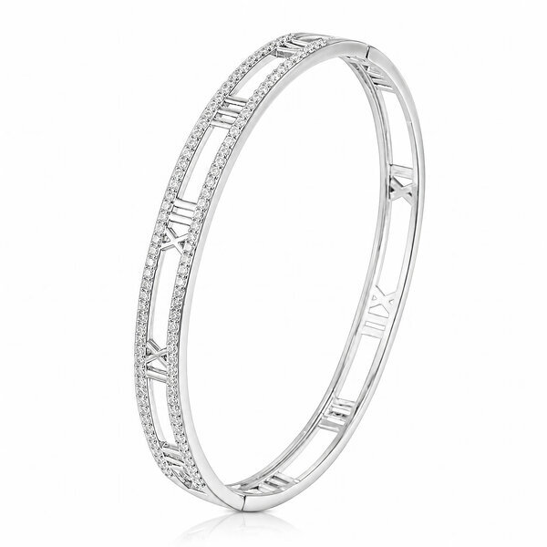 Bracelet, 18K Gold Plated Steel