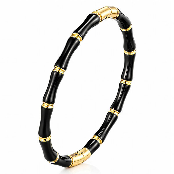 PVD Gold-Plated Stainless Steel Bracelet - Intensity