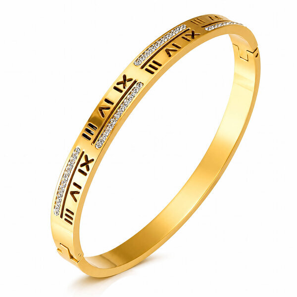 PVD Gold-Plated Stainless Steel Bracelet - Intensity