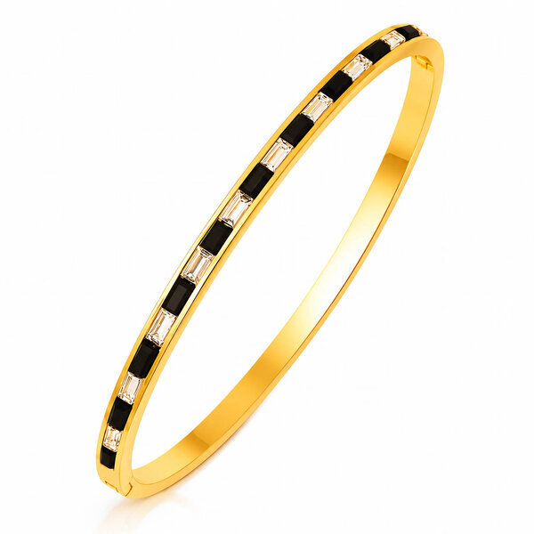 PVD Gold-Plated Stainless Steel Bracelet - Intensity
