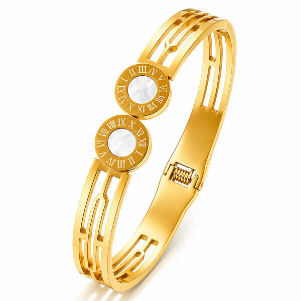 PVD Gold-Plated Stainless Steel Bracelet - Intensity
