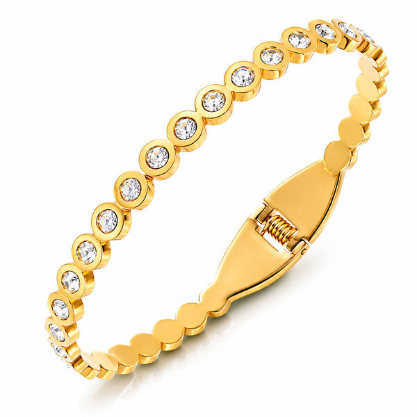 PVD Gold-Plated Stainless Steel Bracelet - Intensity