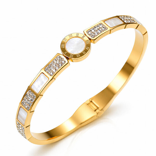 PVD Gold-Plated Stainless Steel Bracelet - Intensity