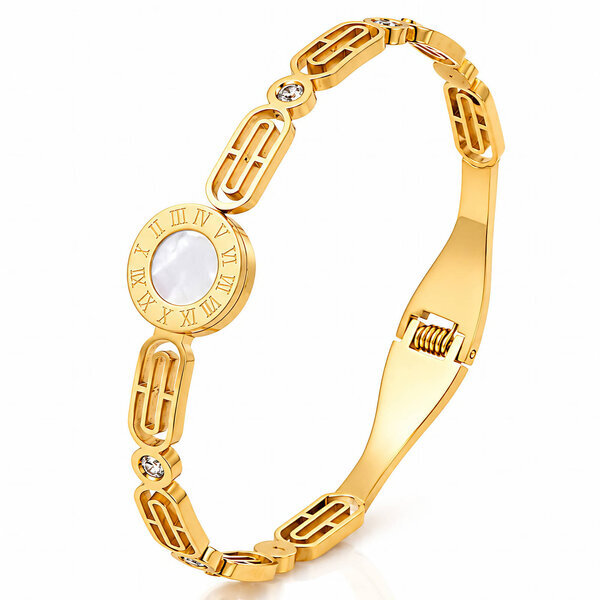 PVD Gold-Plated Stainless Steel Bracelet - Intensity