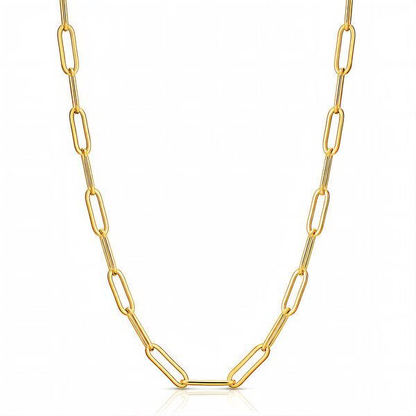 PVD Gold-Plated Stainless Steel Necklace - Intensity