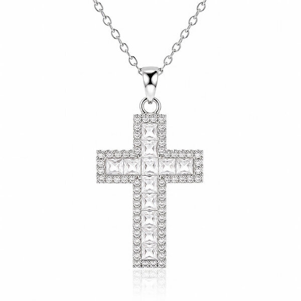"Cross" Stainless Steel Necklace - Intensity