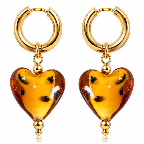 "Hearts" Earrings - Bubble Pop