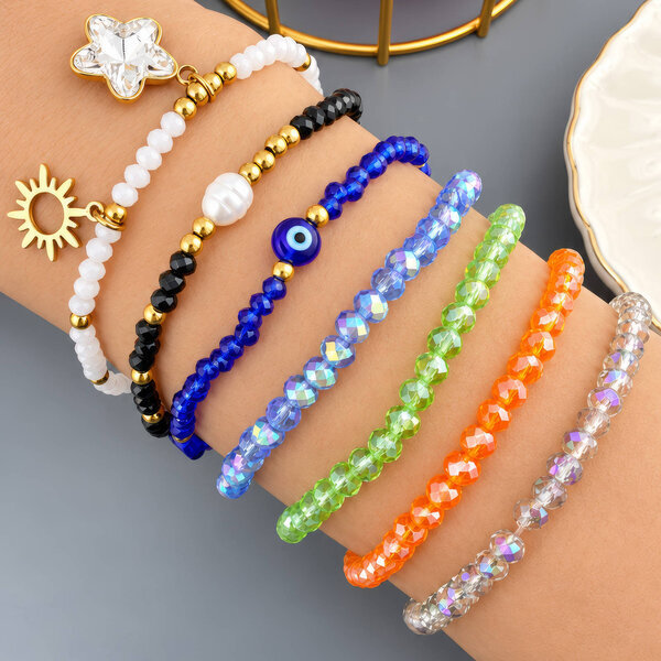 Glass Bracelet - Bubble Pop