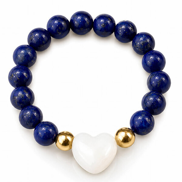 "Heart" Ring, 18K Gold Plated Steel