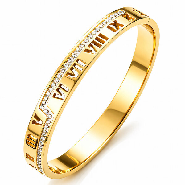 PVD Gold-Plated Stainless Steel Bracelet - Intensity