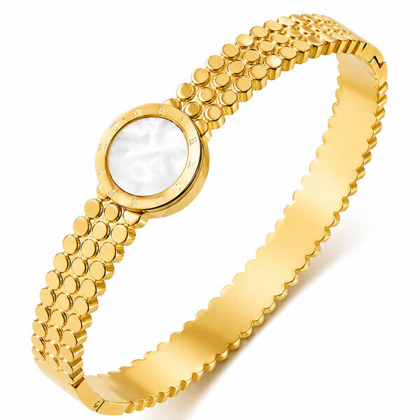 PVD Gold-Plated Stainless Steel Bracelet - Intensity