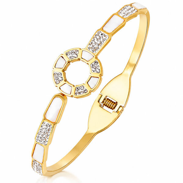 PVD Gold-Plated Stainless Steel Bracelet - Intensity
