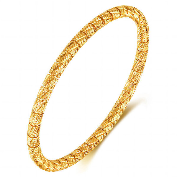 PVD Gold-Plated Stainless Steel Bracelet - Intensity