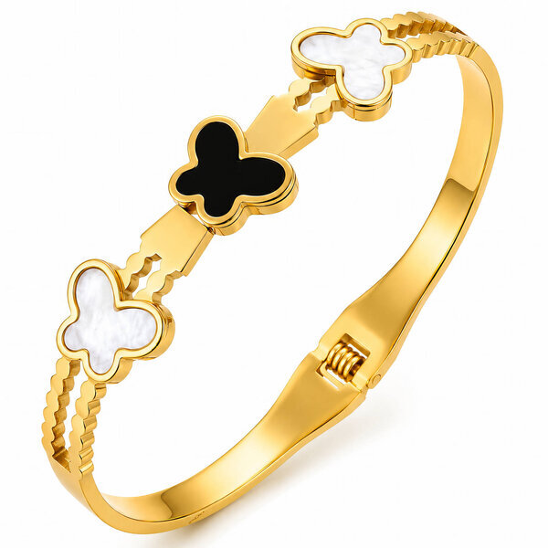PVD Gold-Plated Stainless Steel Bracelet - Intensity