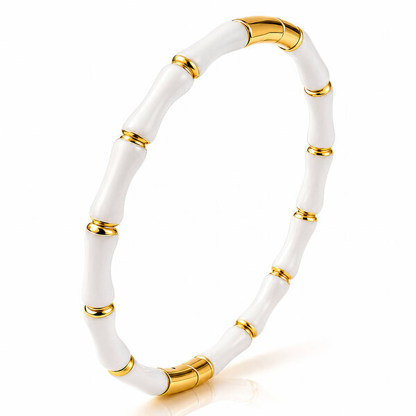 PVD Gold-Plated Stainless Steel Bracelet - Intensity
