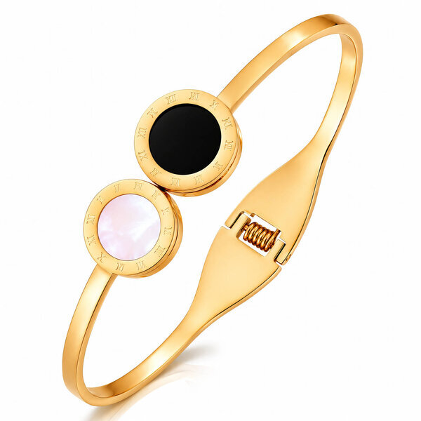 PVD Gold-Plated Stainless Steel Bracelet - Intensity