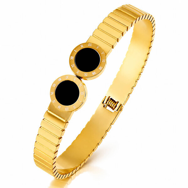 PVD Gold-Plated Stainless Steel Bracelet - Intensity
