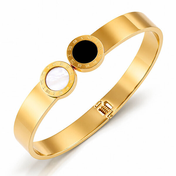 PVD Gold-Plated Stainless Steel Bracelet - Intensity
