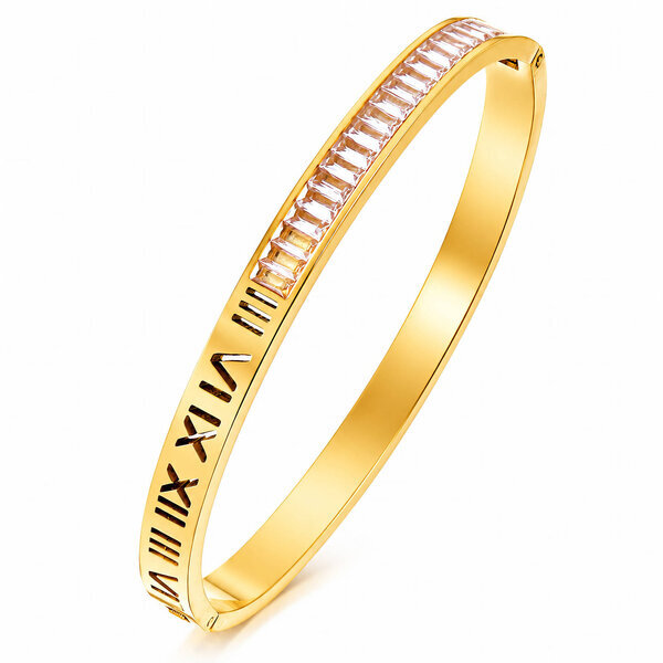 PVD Gold-Plated Stainless Steel Bracelet - Intensity