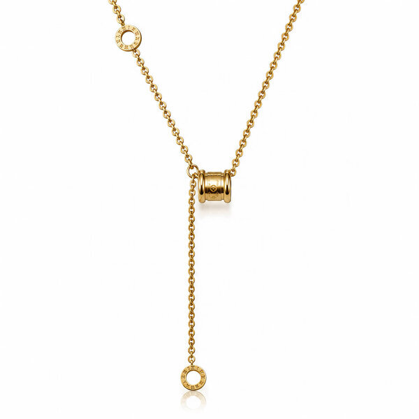PVD Gold-Plated Stainless Steel Necklace - Intensity