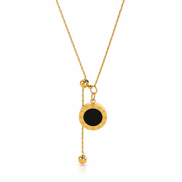 PVD Gold-Plated Stainless Steel Necklace - Intensity