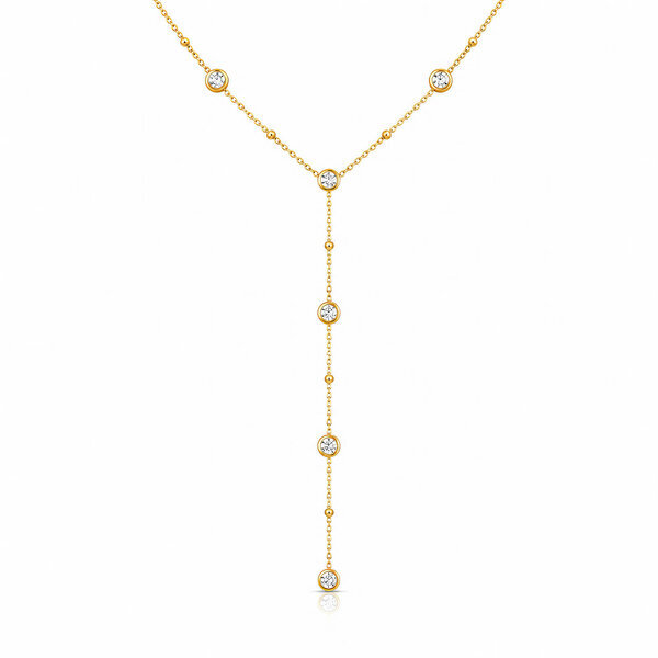 PVD Gold-Plated Stainless Steel Necklace - Intensity
