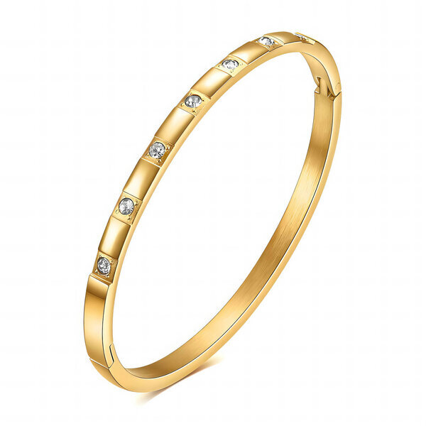 PVD Gold-Plated Stainless Steel Bracelet - Intensity