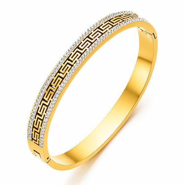 PVD Gold-Plated Stainless Steel Bracelet - Intensity