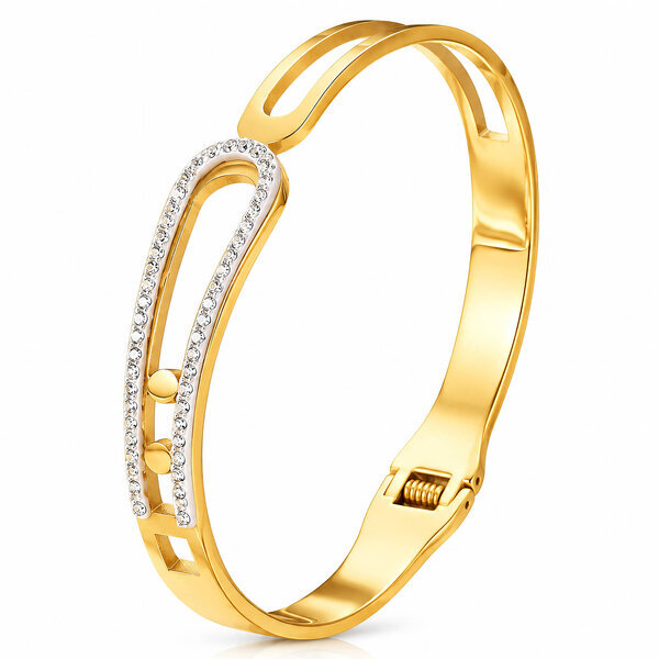 PVD Gold-Plated Stainless Steel Bracelet - Intensity