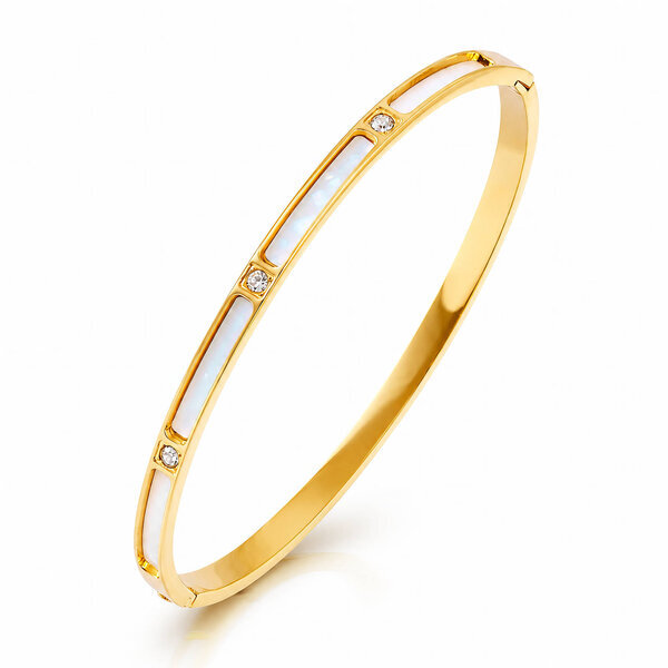 PVD Gold-Plated Stainless Steel Bracelet - Intensity