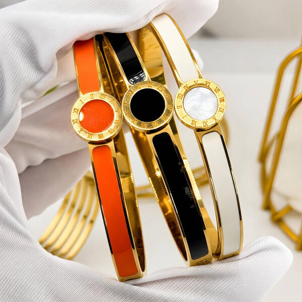 PVD Gold-Plated Stainless Steel Bracelet - Intensity