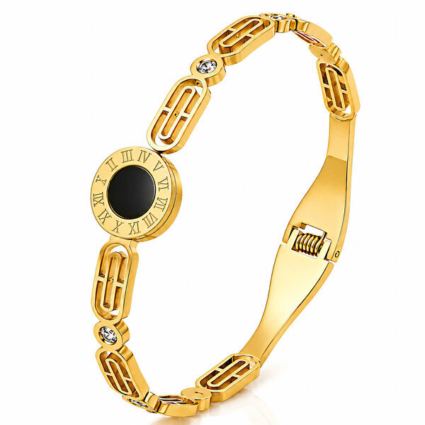 PVD Gold-Plated Stainless Steel Bracelet - Intensity