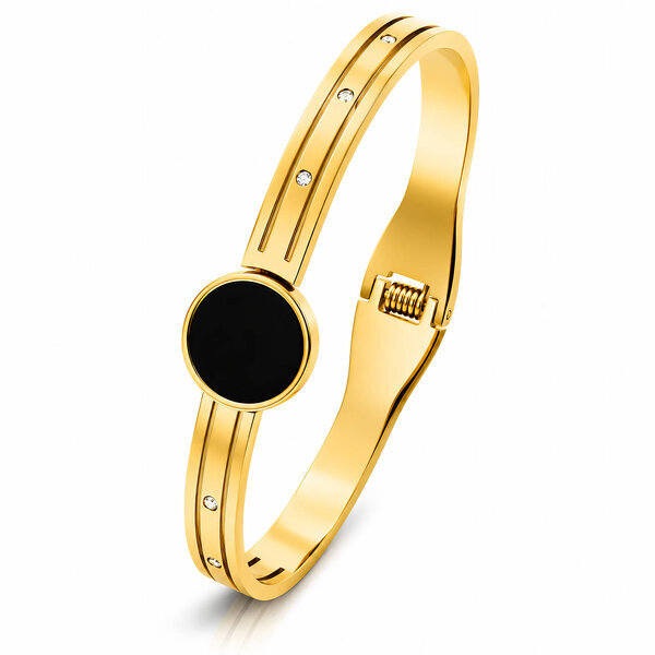 PVD Gold-Plated Stainless Steel Bracelet - Intensity