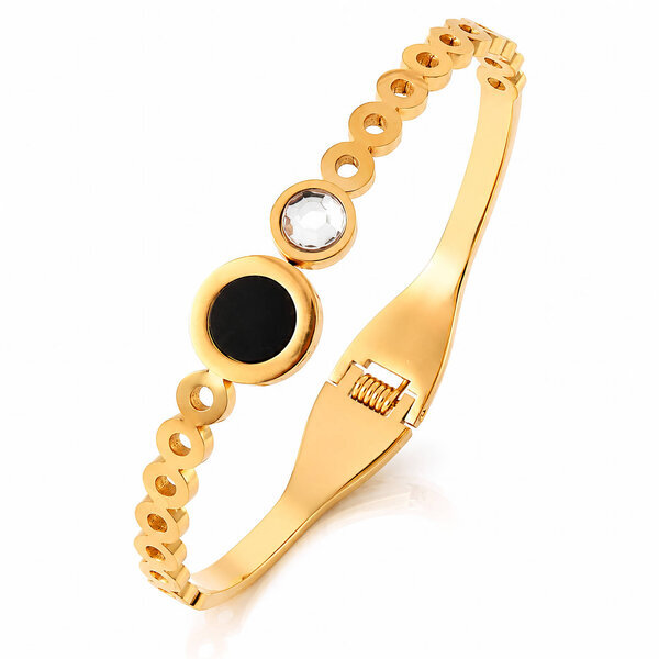 PVD Gold-Plated Stainless Steel Bracelet - Intensity