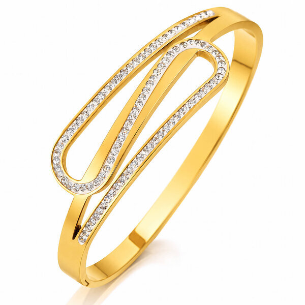 PVD Gold-Plated Stainless Steel Bracelet - Intensity