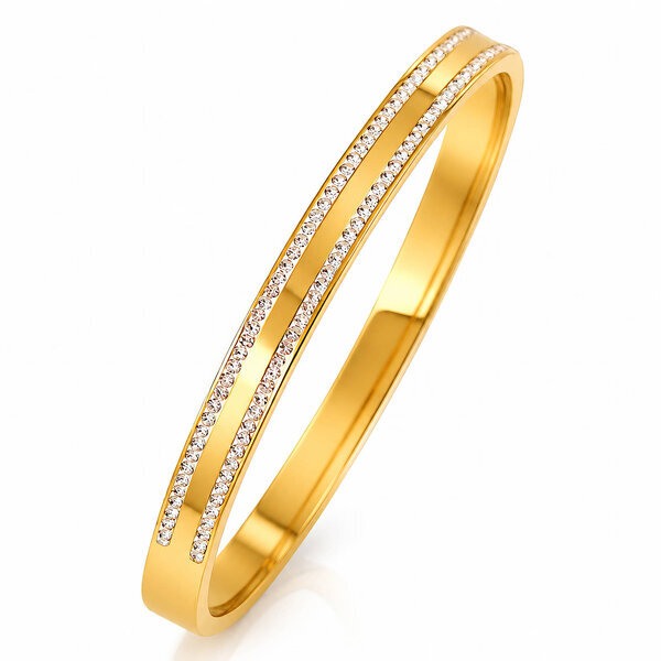 PVD Gold-Plated Stainless Steel Bracelet - Intensity