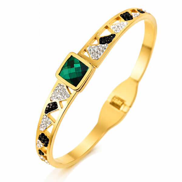 PVD Gold-Plated Stainless Steel Bracelet - Intensity