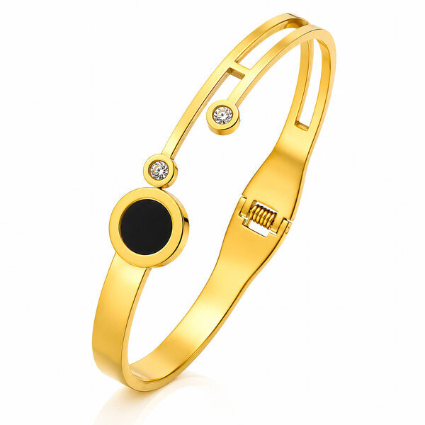 PVD Gold-Plated Stainless Steel Bracelet - Intensity