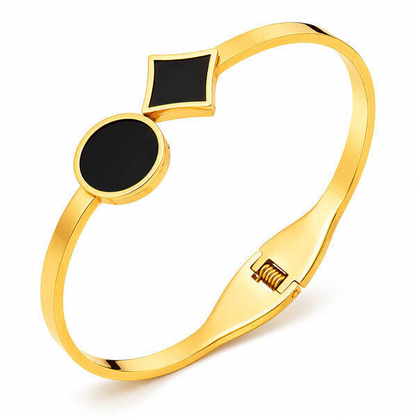 PVD Gold-Plated Stainless Steel Bracelet - Intensity