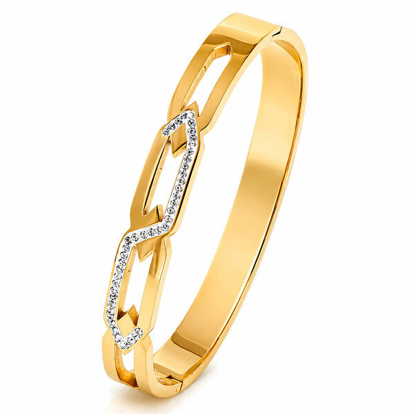 PVD Gold-Plated Stainless Steel Bracelet - Intensity