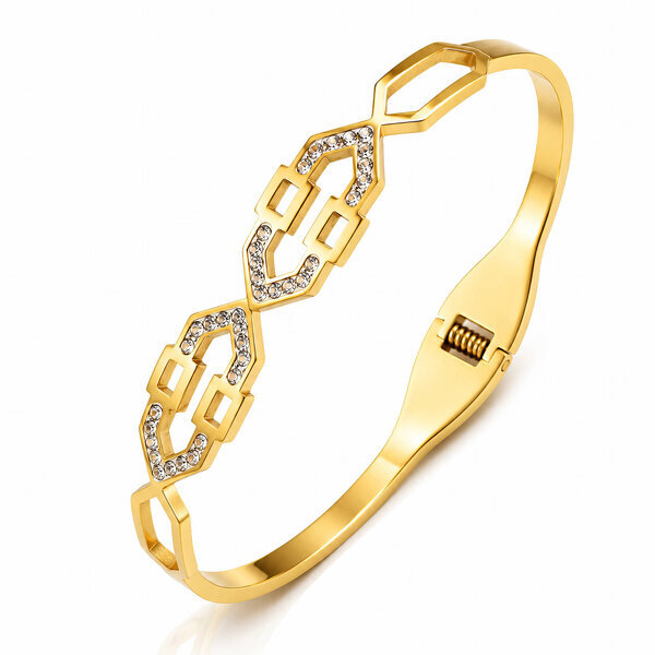 PVD Gold-Plated Stainless Steel Bracelet - Intensity