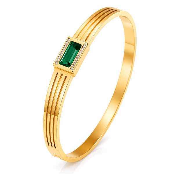 PVD Gold-Plated Stainless Steel Bracelet - Intensity