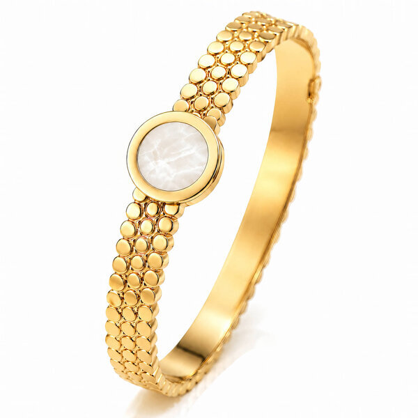 PVD Gold-Plated Stainless Steel Bracelet - Intensity